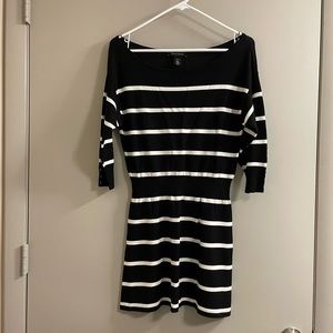 White House Black Market Striped Tunic